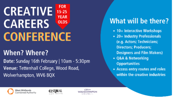 Central Youth Theatre – Creative Careers Conference Event