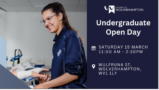 University of Wolverhampton – Undergraduate Open Day