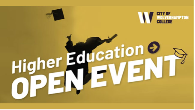 City of Wolverhampton College: Higher Education Open Event