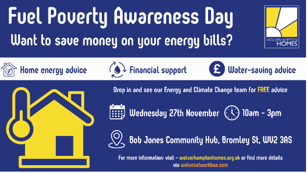 Wolverhampton Homes – Fuel Poverty Awareness Day Event