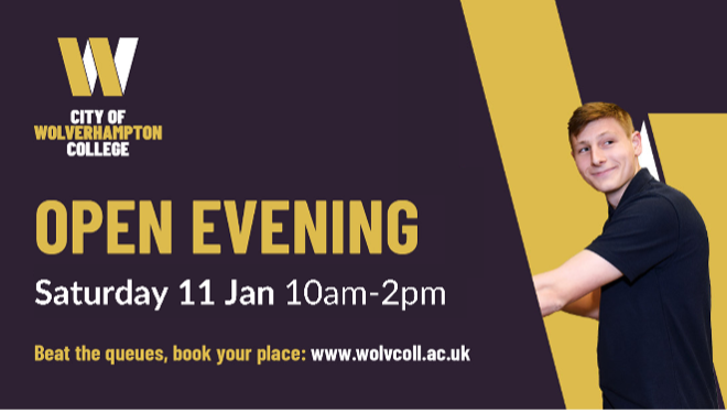 City of Wolverhampton College – Open Day