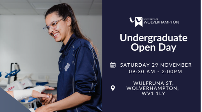 University of Wolverhampton – Undergraduate Open Day
